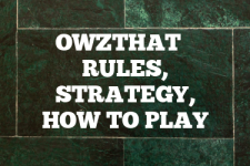 A guide to Owzthat rules, instructions & strategy tips